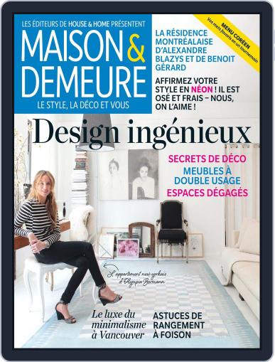 Maison & Demeure August 18th, 2012 Digital Back Issue Cover