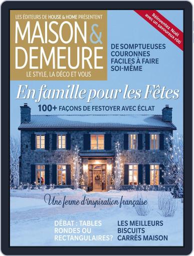 Maison & Demeure December 3rd, 2011 Digital Back Issue Cover