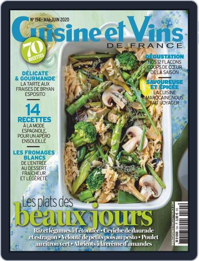 Cuisine Et Vins De France May 1st, 2020 Digital Back Issue Cover