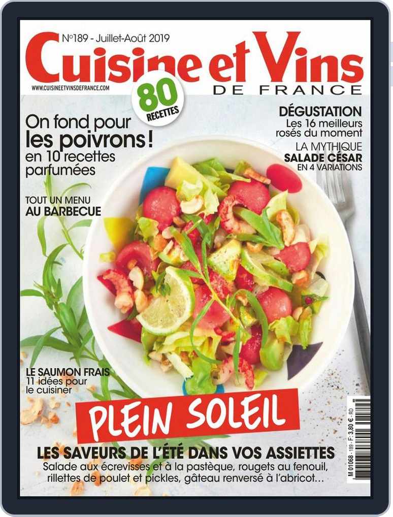 Cuisine Et Vins De France No. 189 (Digital) 