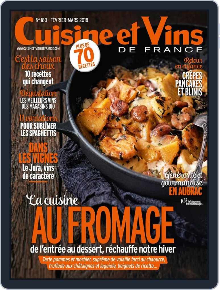 Cuisine Et Vins De France Back Issue Fevrier Mars 18 Digital Discountmags Com Cuisine Et Vins De France Back Issue Fevrier Mars 18 Digital Discountmags Com