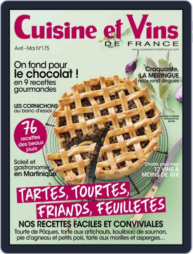 Cuisine Et Vins De France April 1st, 2017 Digital Back Issue Cover