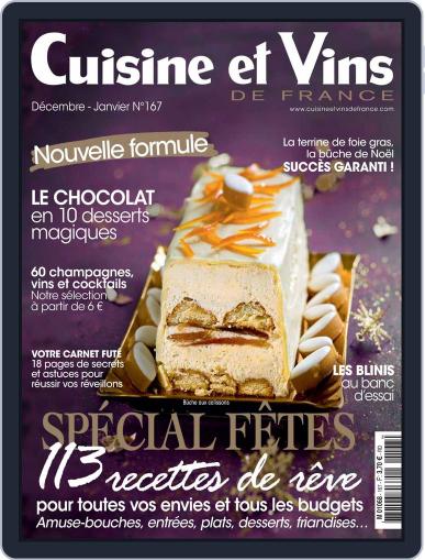 Cuisine Et Vins De France November 10th, 2015 Digital Back Issue Cover