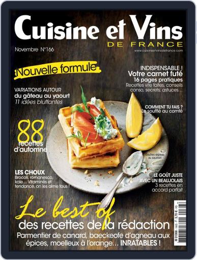 Cuisine Et Vins De France November 1st, 2015 Digital Back Issue Cover