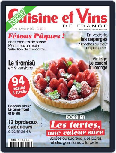 Cuisine Et Vins De France April 2nd, 2014 Digital Back Issue Cover