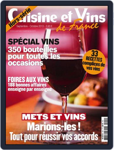 Cuisine Et Vins De France August 27th, 2013 Digital Back Issue Cover