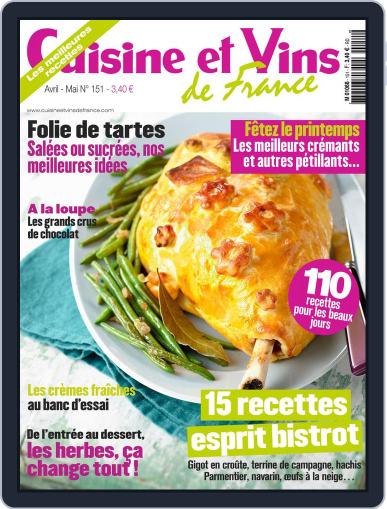 Cuisine Et Vins De France March 27th, 2013 Digital Back Issue Cover