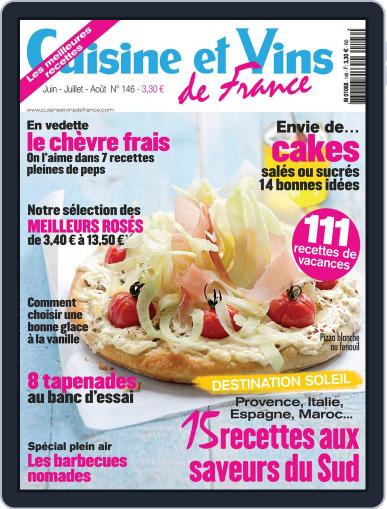 Cuisine Et Vins De France June 5th, 2012 Digital Back Issue Cover