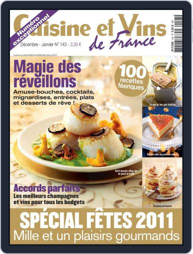 Cuisine Et Vins De France November 22nd, 2011 Digital Back Issue Cover