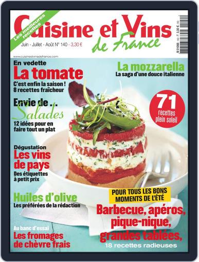 Cuisine Et Vins De France June 1st, 2011 Digital Back Issue Cover