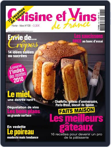 Cuisine Et Vins De France February 17th, 2011 Digital Back Issue Cover
