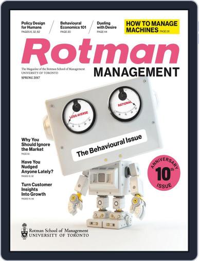 Rotman Management (Digital) April 1st, 2017 Issue Cover