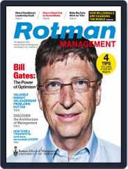 Rotman Management (Digital) Subscription                    September 1st, 2015 Issue