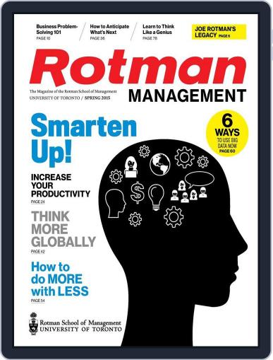 Rotman Management May 2nd, 2015 Digital Back Issue Cover