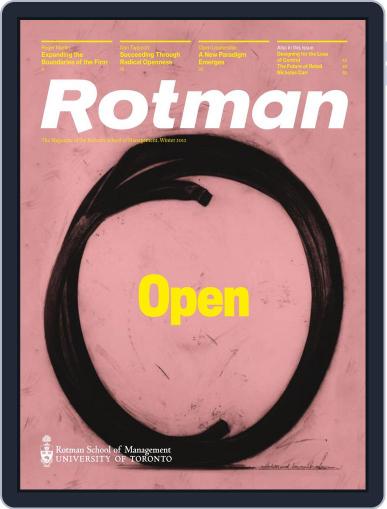 Rotman Management January 2nd, 2012 Digital Back Issue Cover