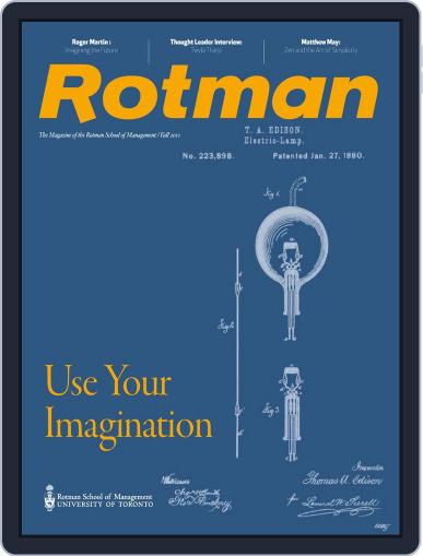 Rotman Management September 2nd, 2011 Digital Back Issue Cover