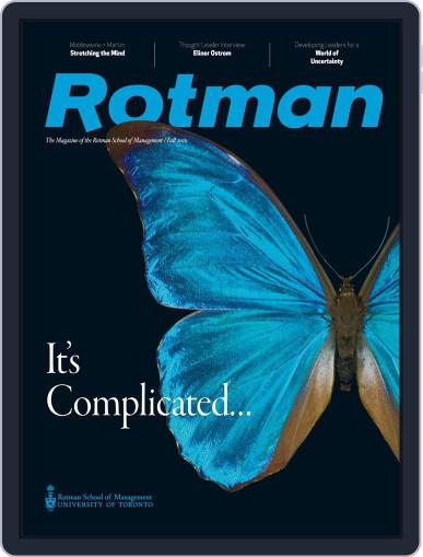 Rotman Management September 2nd, 2010 Digital Back Issue Cover