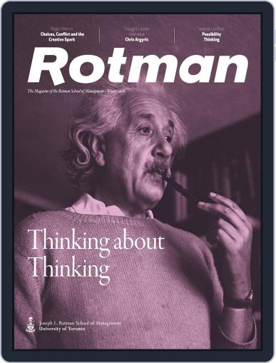 Rotman Management January 2nd, 2008 Digital Back Issue Cover
