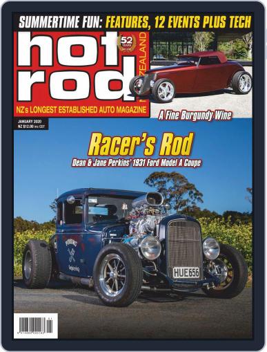 NZ Hot Rod January 1st, 2020 Digital Back Issue Cover