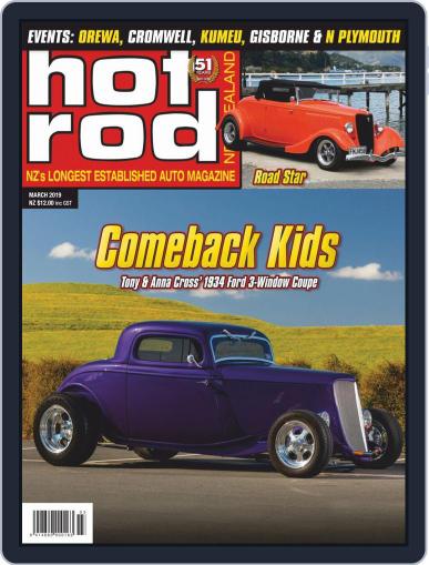 NZ Hot Rod March 1st, 2019 Digital Back Issue Cover
