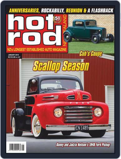 NZ Hot Rod January 1st, 2019 Digital Back Issue Cover