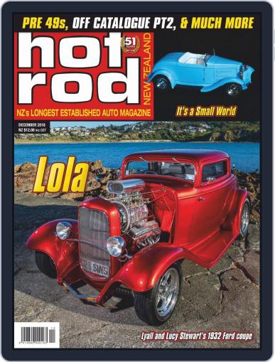 NZ Hot Rod December 1st, 2018 Digital Back Issue Cover