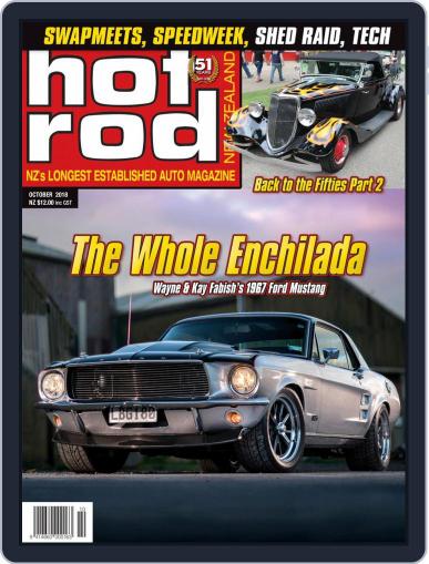 NZ Hot Rod October 1st, 2018 Digital Back Issue Cover