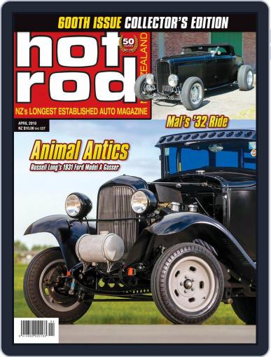 NZ Hot Rod April 1st, 2018 Digital Back Issue Cover