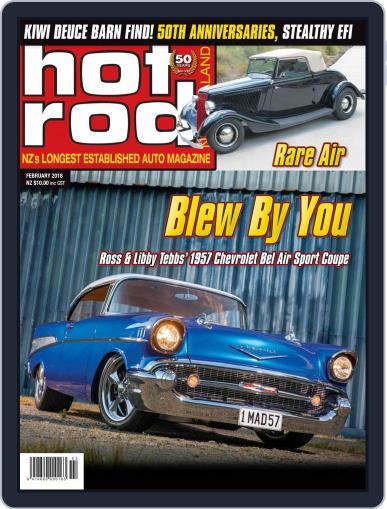 NZ Hot Rod February 1st, 2018 Digital Back Issue Cover