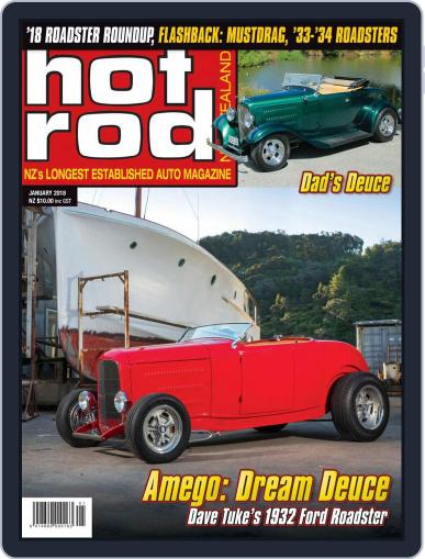 NZ Hot Rod January 1st, 2018 Digital Back Issue Cover