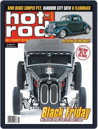 NZ Hot Rod October 1st, 2017 Digital Back Issue Cover