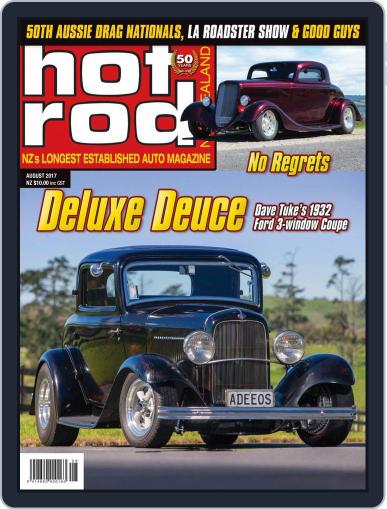 NZ Hot Rod August 1st, 2017 Digital Back Issue Cover
