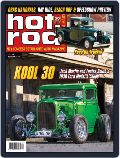 NZ Hot Rod July 1st, 2017 Digital Back Issue Cover