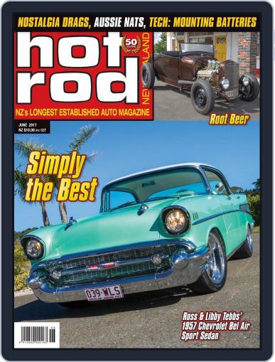 NZ Hot Rod June 1st, 2017 Digital Back Issue Cover