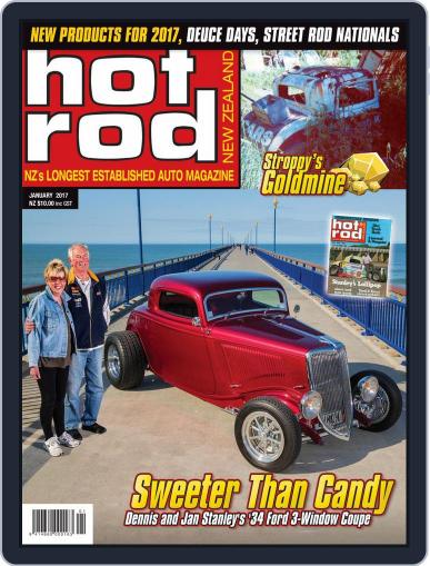 NZ Hot Rod January 1st, 2017 Digital Back Issue Cover
