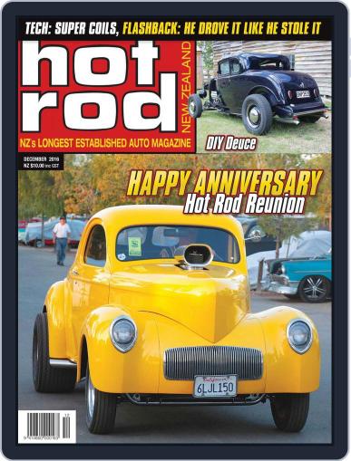 NZ Hot Rod December 1st, 2016 Digital Back Issue Cover