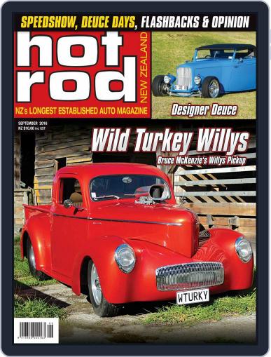 NZ Hot Rod September 1st, 2016 Digital Back Issue Cover