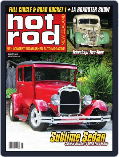 NZ Hot Rod July 21st, 2016 Digital Back Issue Cover