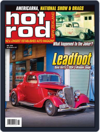 NZ Hot Rod April 21st, 2016 Digital Back Issue Cover