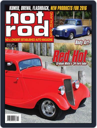 NZ Hot Rod February 25th, 2016 Digital Back Issue Cover