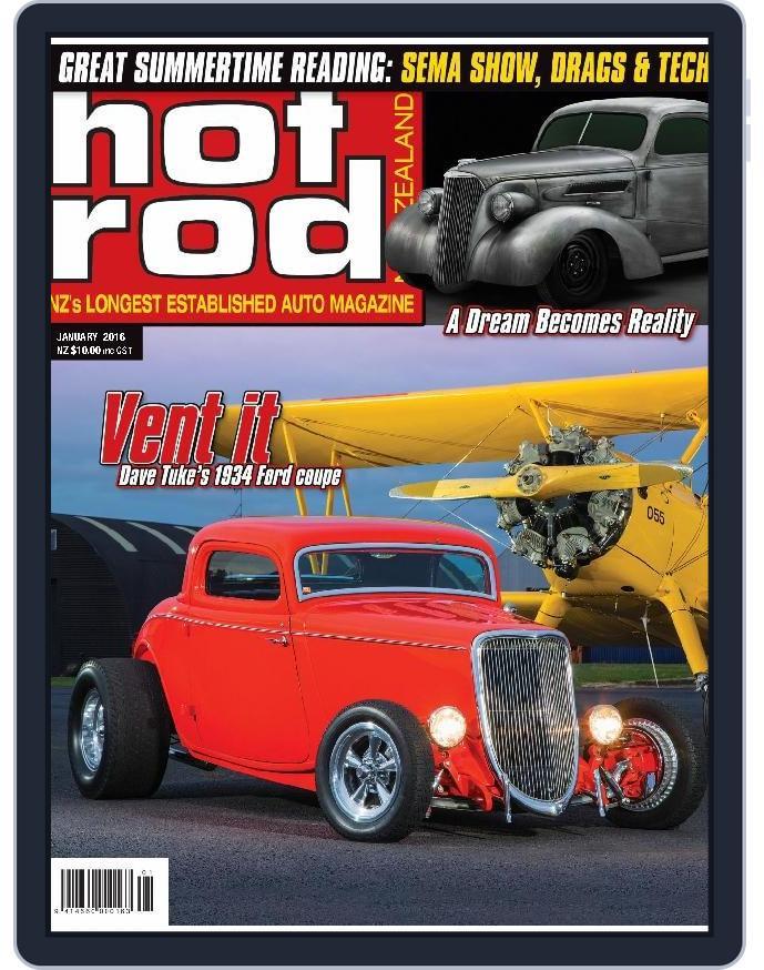 NZ Hot Rod (Digital) Subscription                    January 1st, 2016 Issue
