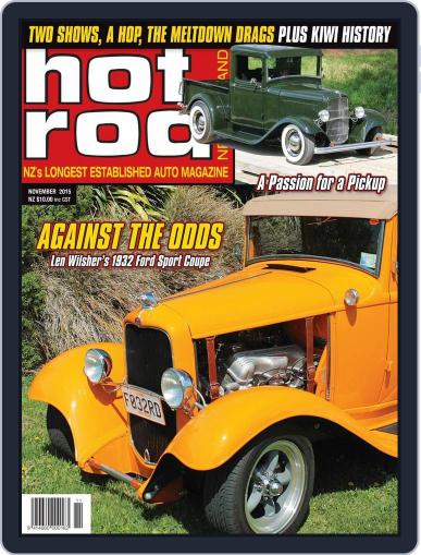 NZ Hot Rod October 31st, 2015 Digital Back Issue Cover