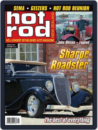 NZ Hot Rod December 31st, 2014 Digital Back Issue Cover
