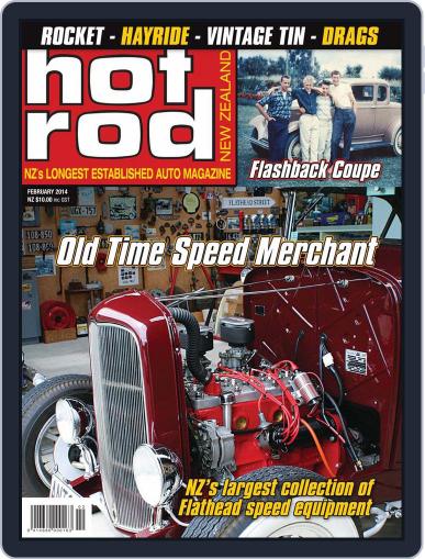 NZ Hot Rod January 22nd, 2014 Digital Back Issue Cover