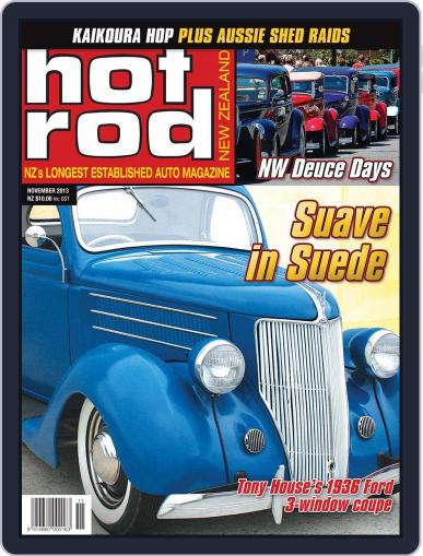 NZ Hot Rod October 22nd, 2013 Digital Back Issue Cover