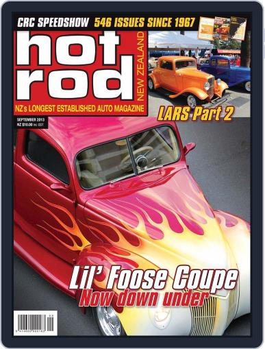 NZ Hot Rod August 20th, 2013 Digital Back Issue Cover