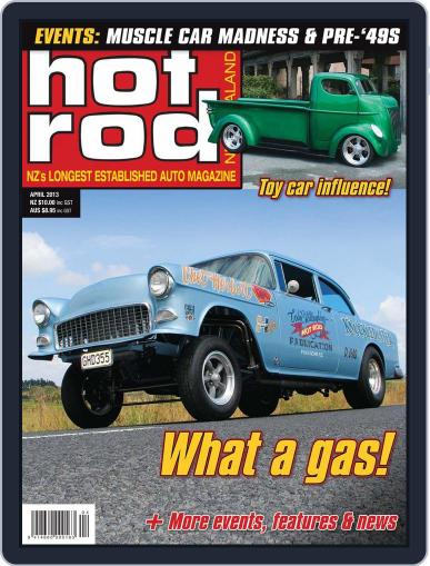 NZ Hot Rod March 19th, 2013 Digital Back Issue Cover