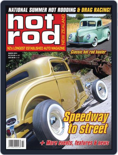 NZ Hot Rod February 20th, 2013 Digital Back Issue Cover