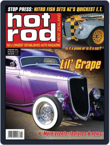 NZ Hot Rod January 28th, 2013 Digital Back Issue Cover