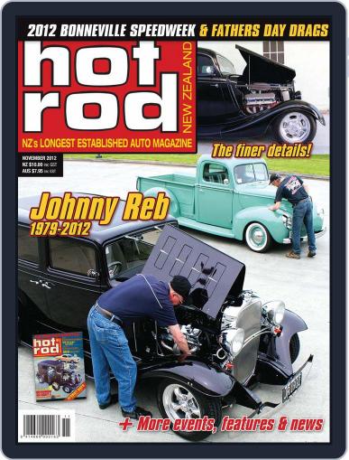 NZ Hot Rod October 24th, 2012 Digital Back Issue Cover